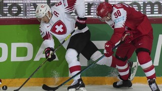 Švajčiarsko porazilo Dánsko 6:0. Rozhodujúce boli štyri góly v druhej tretine