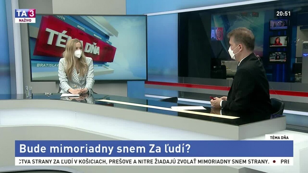 Marcinková o mimoriadnom sneme: Ak by sme s ním otáľali, mohlo by dôjsť k rozkladu strany