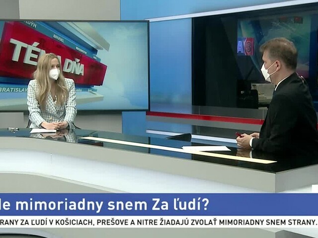 Marcinková o mimoriadnom sneme: Ak by sme s ním otáľali, mohlo by dôjsť k rozkladu strany