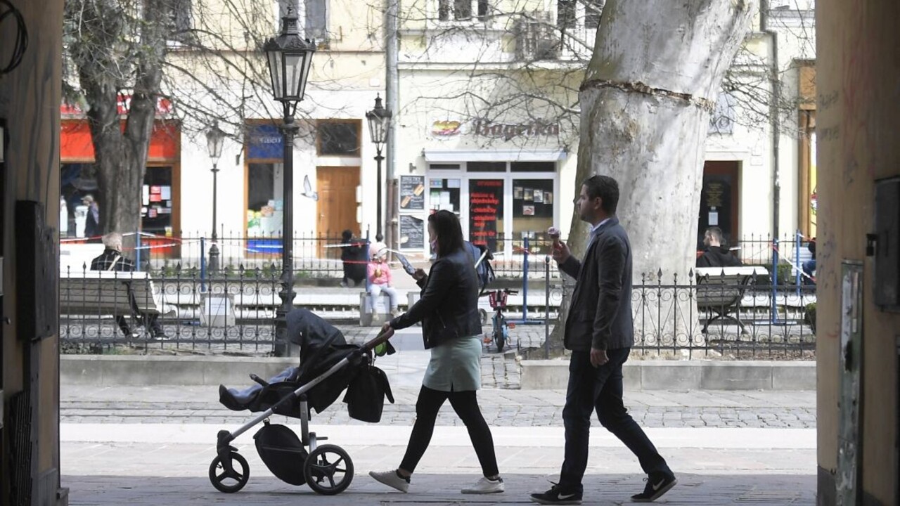 rodina dieťa kočík 1140px (TASR/František Iván)