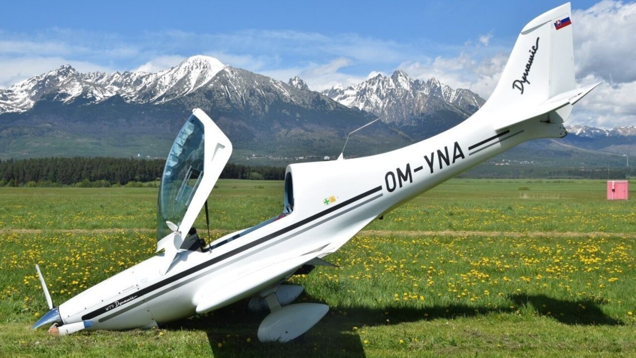 Pristátie sa skomplikovalo. V Poprade havarovalo lietadlo