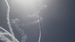 Izraelský protiraketový systém odráža rakety vystrelené z pásma Gazy