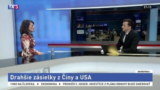 Ekonomika+ o drahších zásielkach z Číny a USA