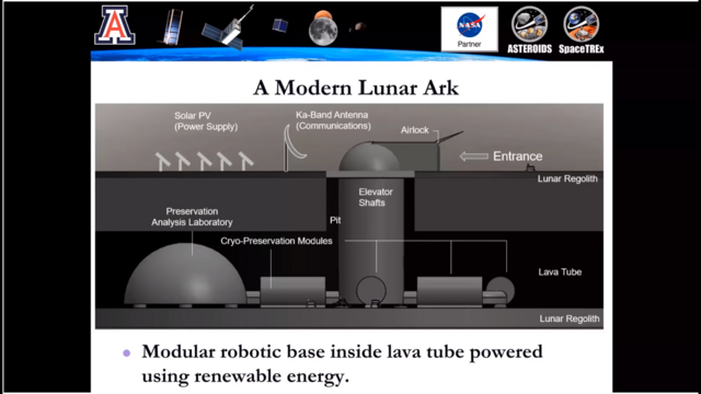 Vzorky by boli uložené pod povrchom Mesiaca v takomto zariadení.