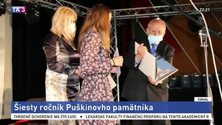 Ocenili víťazov Puškinovho pamätníka, súťažiaci posielali vystúpenia cez internet