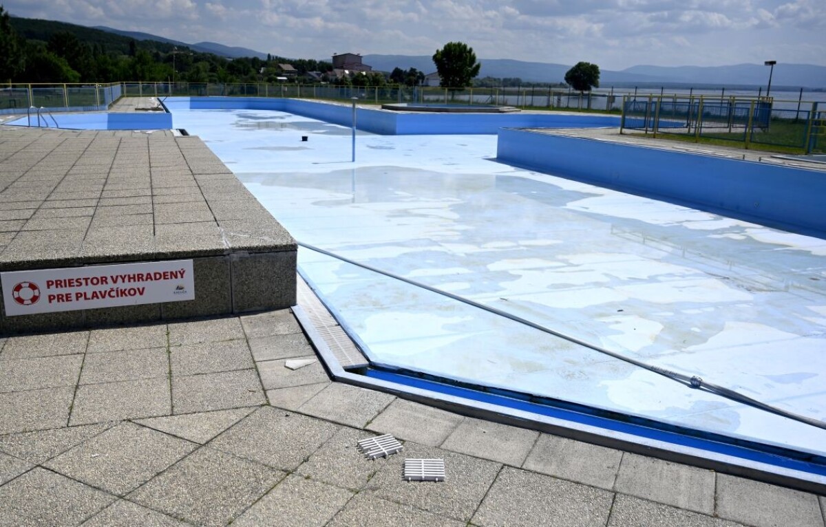 Príprava kúpaliska na letnú sezónu je v plnom prúde