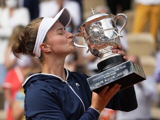 Česká tenistka Krejčíková vybojovala titul na Roland Garros