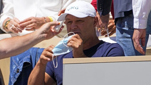 Marián Vajda, tréner srbského tenistu Novaka Djokoviča