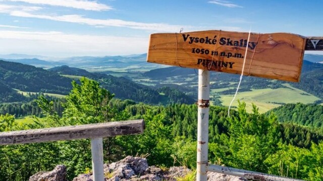 Najvyšší bod Pieninského národného parku.