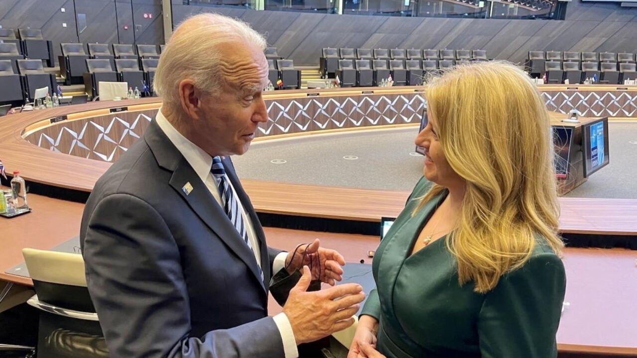 Čaputová sa na summite NATO stretla s Bidenom
