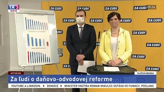 TB strany Za ľudí o návrhu daňovo-odvodovej reformy