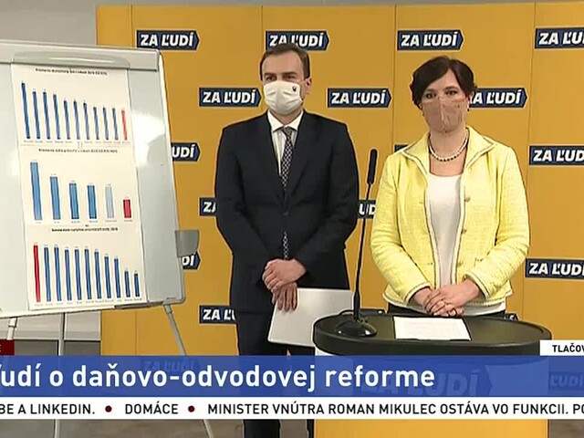 TB strany Za ľudí o návrhu daňovo-odvodovej reformy
