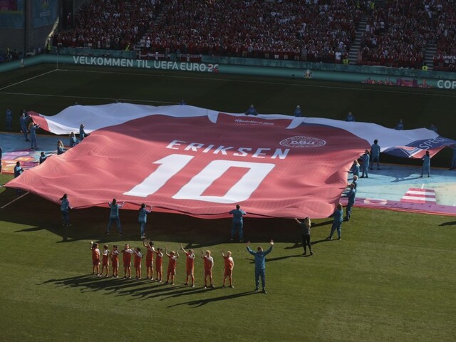 Eriksen absolvoval úspešnú operáciu, zaviedli mu defibrilátor