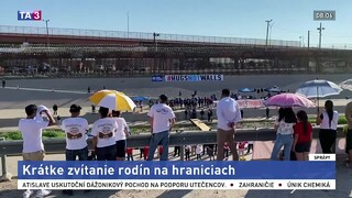 USA a Mexiko otvorili na pár minút hranice. Rodiny sa stretli prvýkrát od začiatku pandémie