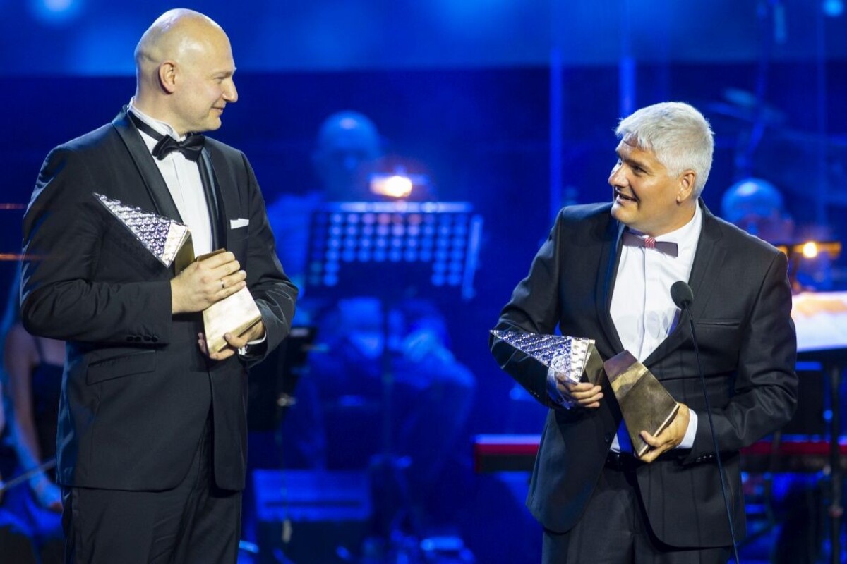 Biomedici, zľava Boris Klempa a Pavol Čekan