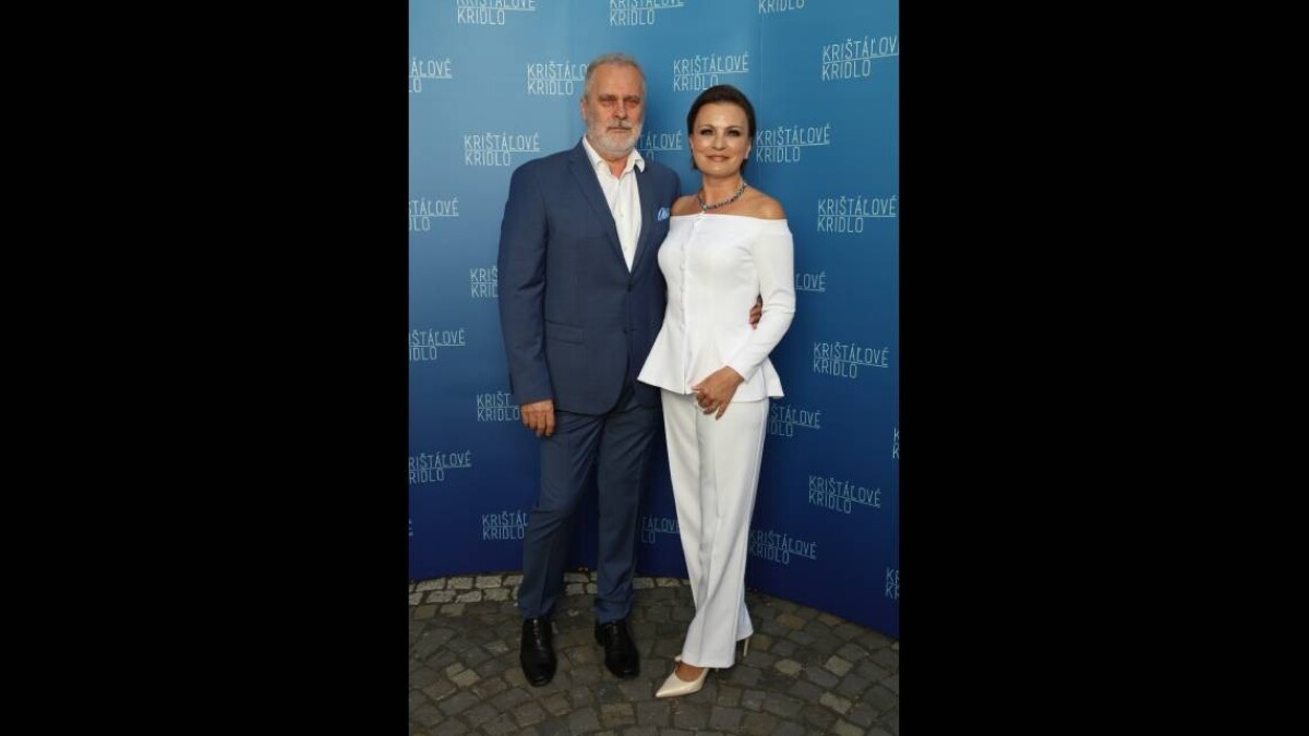 Moderátorka TA3 Anka Žitná s manželom.