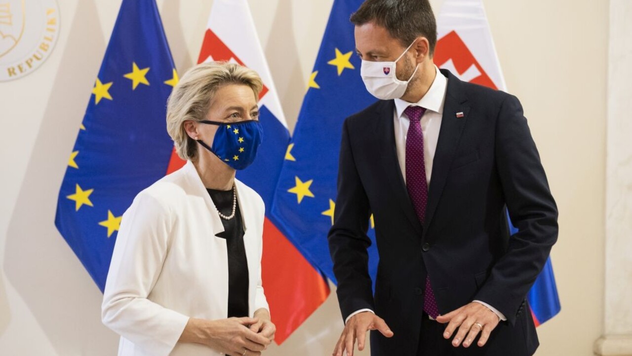 Slovenský plán obnovy má zelenú, oznámila von der Leyenová