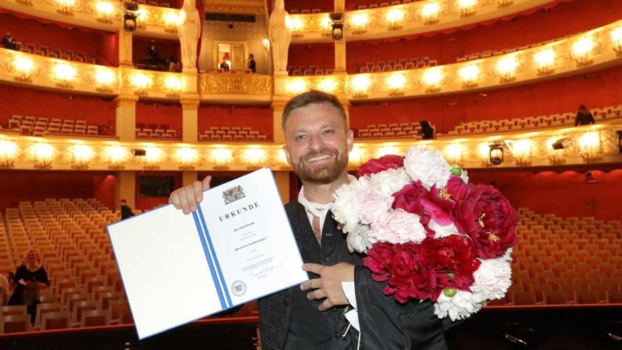 Veľký úspech slovenského tenoristu: Pavol Bršlík dostal v Nemecku čestný titul