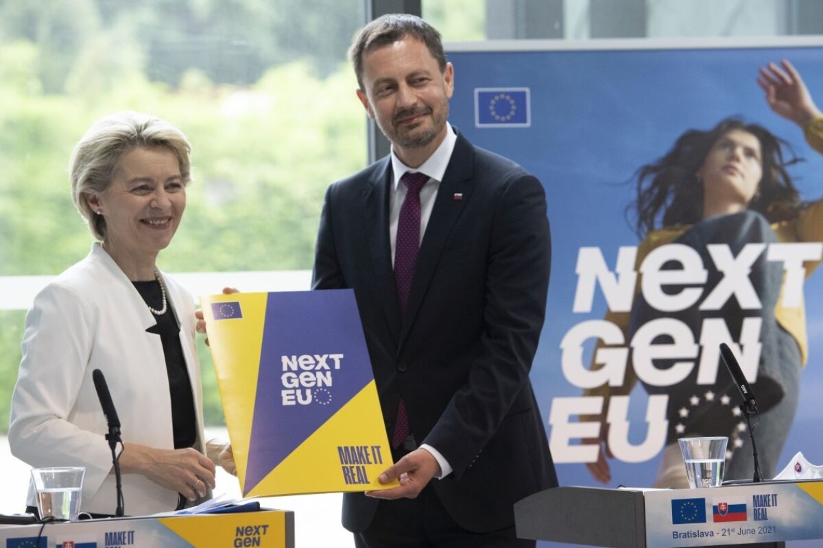 Predsedníčka Európskej komisie Ursula von der Leyenová na návšteve Slovenska.