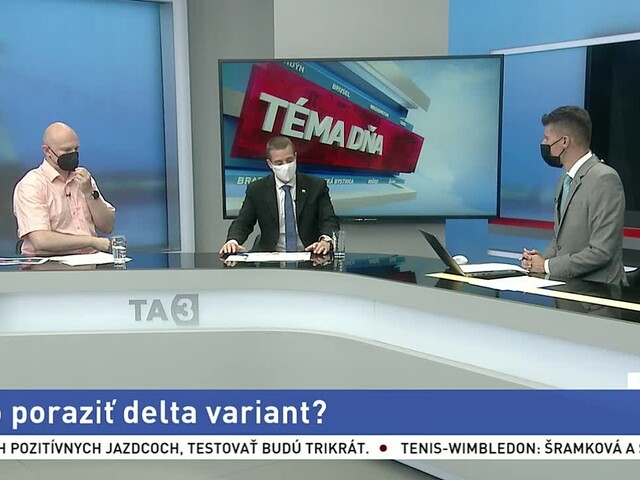 Delta je najnebezpečnejší variant, tvrdí Klempa. Podľa Klusa sa nemôžeme spoliehať na slobodné cestovanie