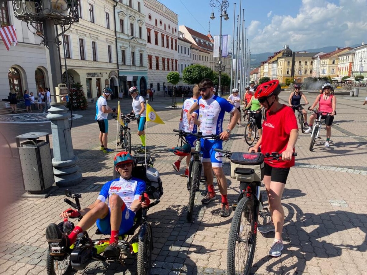 Štart 4. Etapy z Banskej Bystrice.