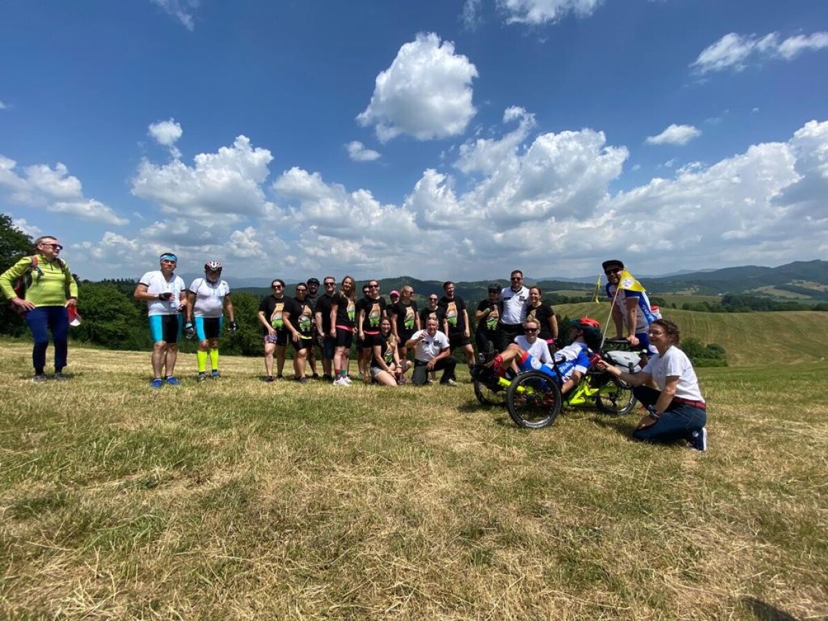 Cieľ na Ponickom srdiečku.