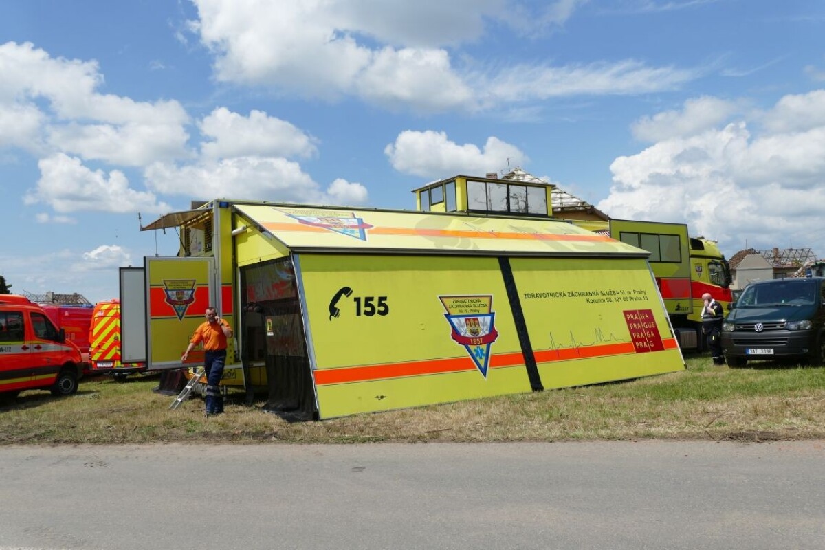 Ničivé tornádo na Morave.