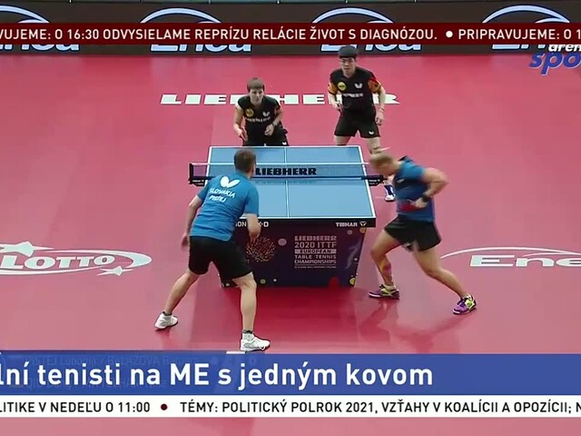 Balážová nepostúpila do štvrťfinále majstrovstiev stolného tenisu, nedarilo sa ani štvorhre