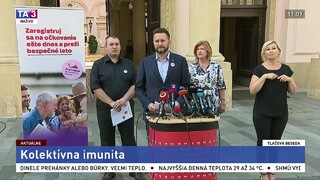 TB primátora M. Valla o kolektívnej imunite v hlavnom meste