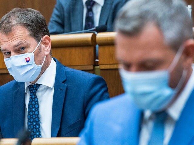 Matovič čelí odvolávaniu z funkcie. Pellegrini mu adresoval ostré slová