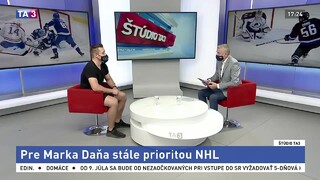 Prioritou zostáva NHL, vraví hokejový reprezentant Daňo