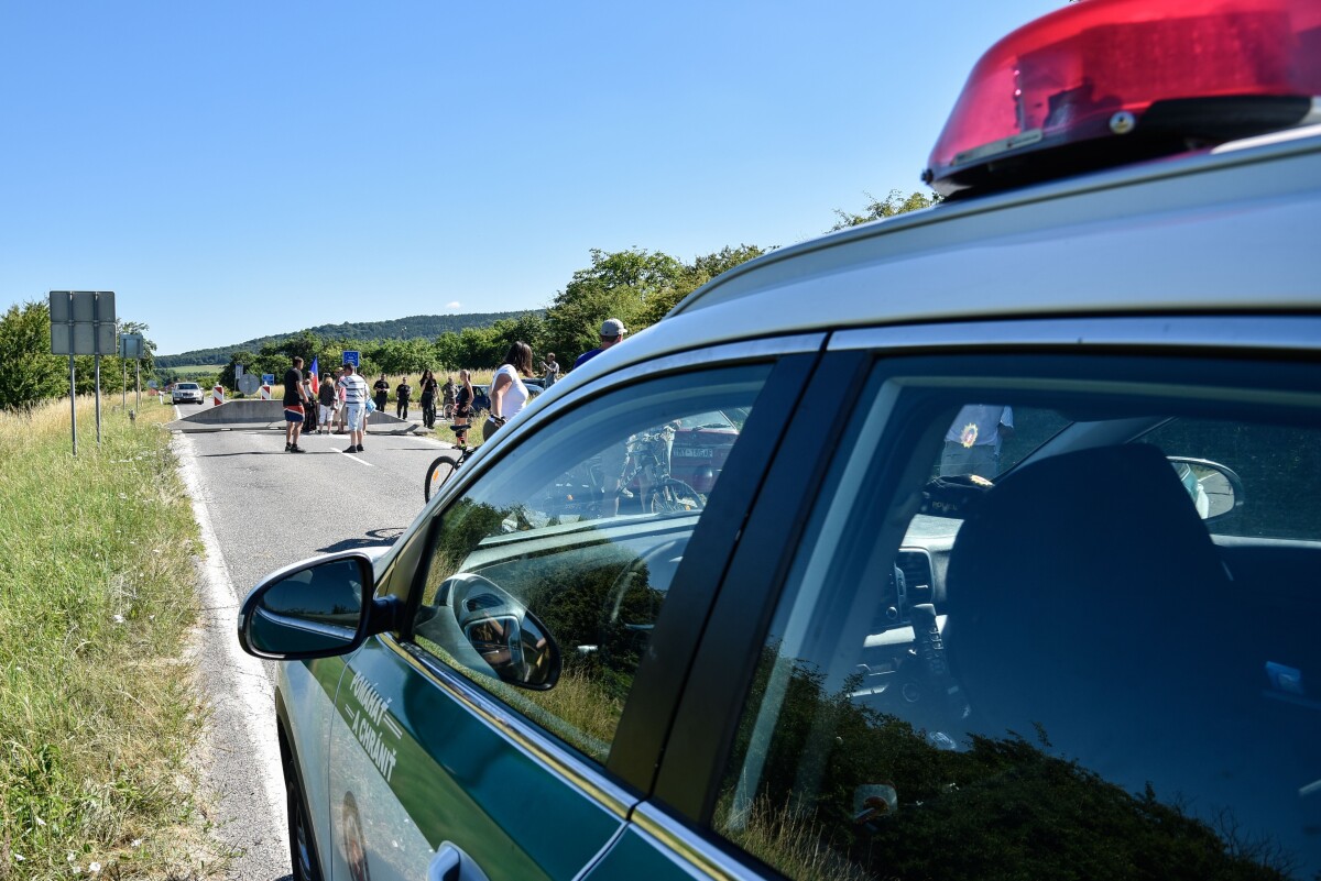 Protest obyvateľov Vrboviec proti uzatvoreniu hraničného priechodu