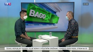 Bago s vedúcim Katedry športových hier FTVŠ UK Pavlom Peráčkom