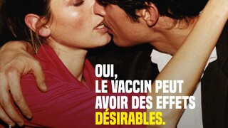 Áno, vakcína môže mať žiaduce účinky. Romantická reklama motivuje Francúzov k očkovaniu
