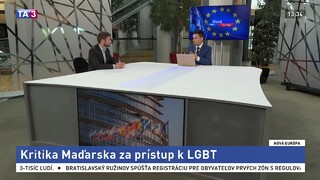 Kritika Maďarska za prístup k LGBT