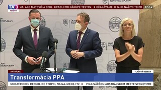 TB ministra S. Vlčana a riaditeľa PPA J. Kissa o transformácii PPA