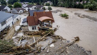 Merkelová hovorí o hrozných dňoch. Ľudom zo zaplavených oblastí prisľúbila štátnu podporu