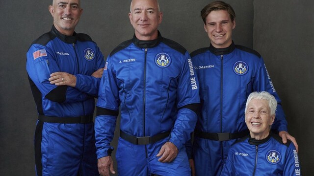 Posádka Blue Origin