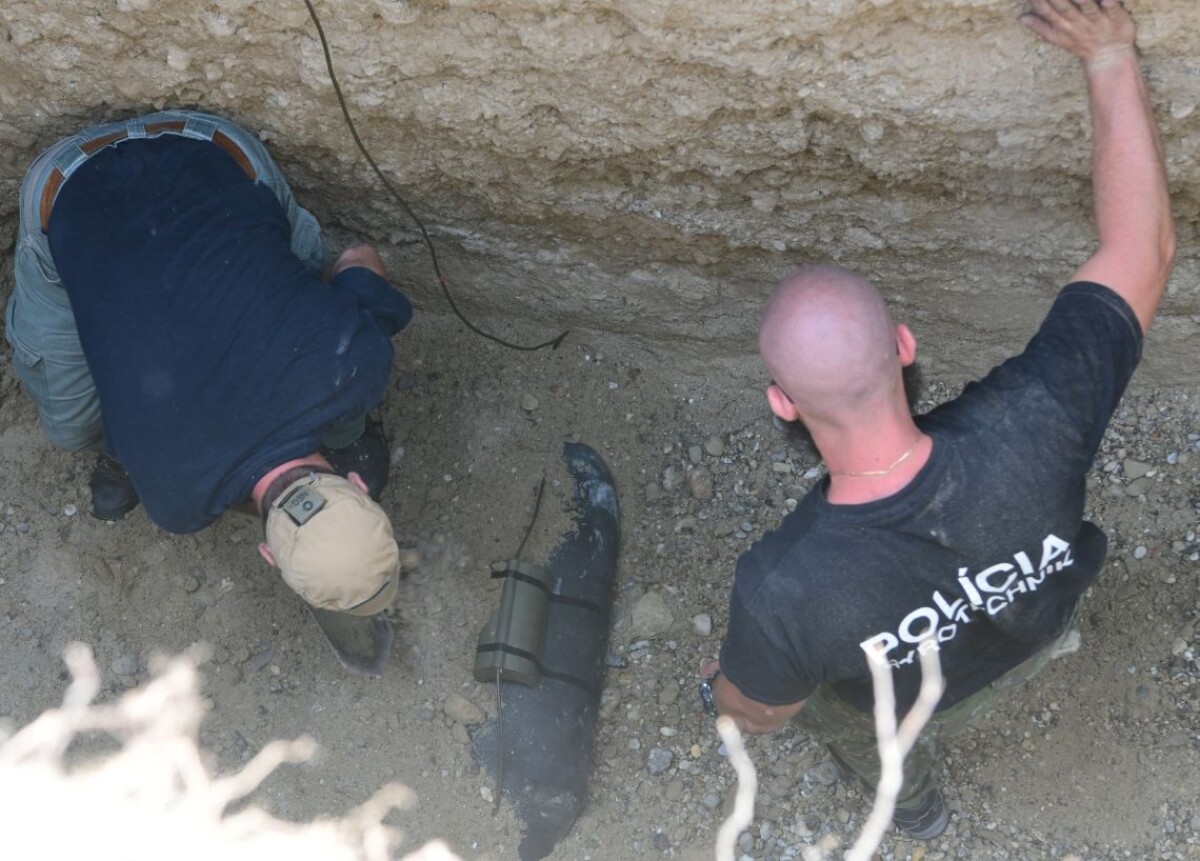 Zneškodnenie leteckej bomby