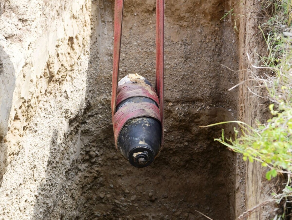 Zneškodnenie leteckej bomby