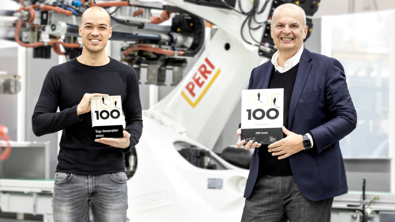 PERI je jedným z Top 100 nemeckých inovátorov