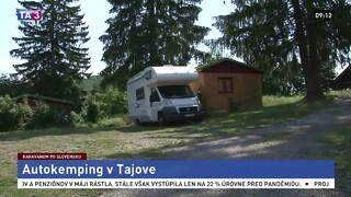 Autokemping v Tajove vyhľadávajú domáci aj zahraniční turisti. Aká je dovolenka v srdci Slovenska?