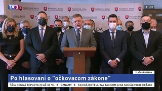 TB strany Smer-SD o schválenom očkovacom zákone