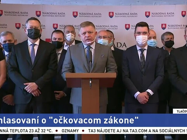 TB strany Smer-SD o schválenom očkovacom zákone