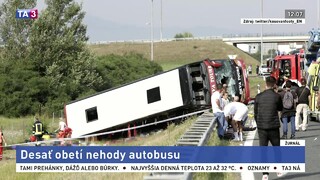 Na východe Chorvátska havaroval autobus, hlásia obete aj zranených