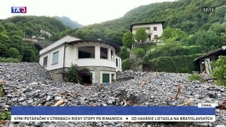 Talianske úrady evakuovali desiatky ľudí, krajinu zasiahli zosuvy pôdy