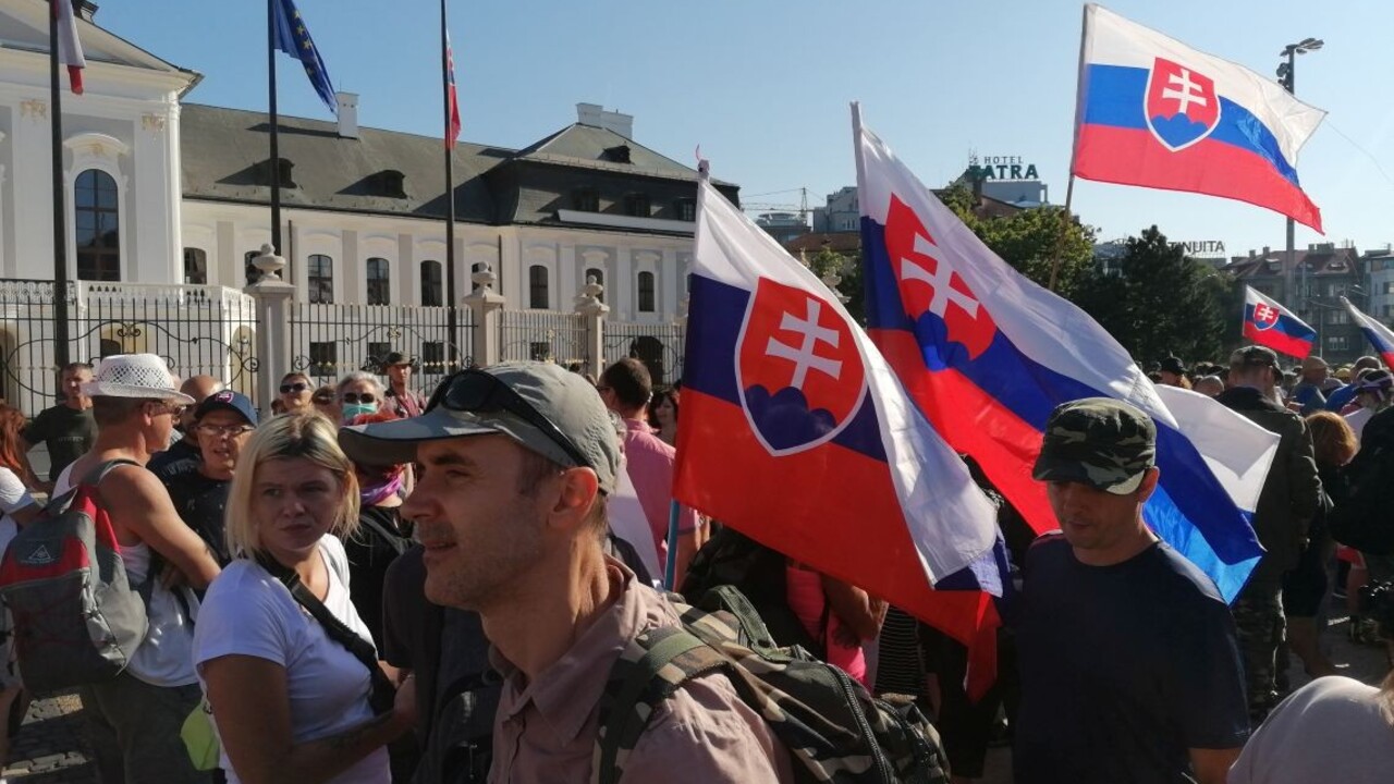 Premiéra znepokojil protest v Bratislave,