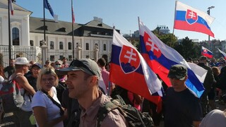 Polícia vyzýva ľudí, aby poslali videá z protestu v Bratislave