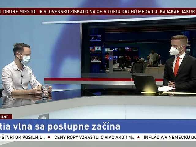 Tretia vlna sa postupne začína. Nízka zaočkovanosť môže ohroziť zdravotníctvo, varuje expert
