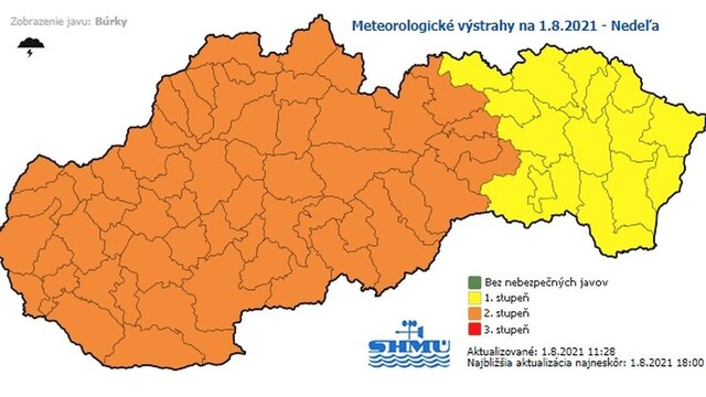 Meteorologické výstrahy